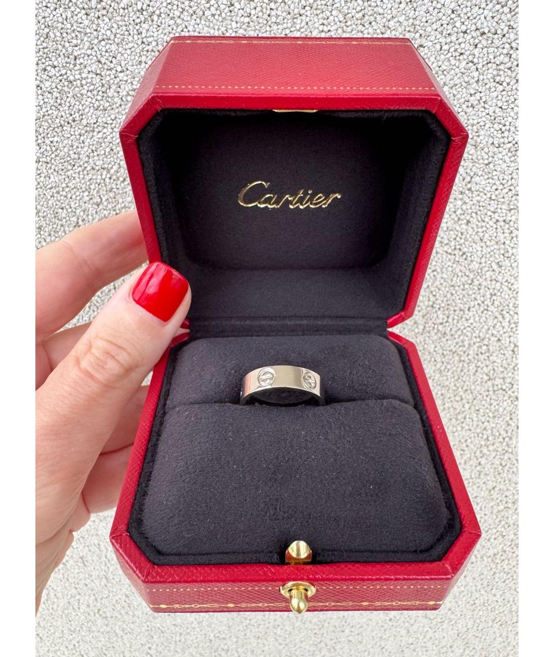 CARTIER Кольцо из белого золота, фото 4