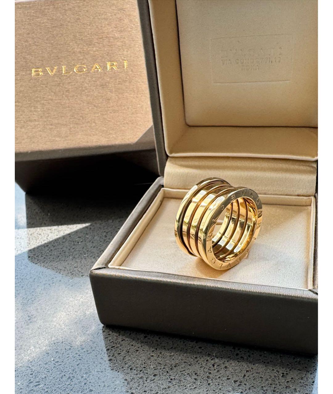 BVLGARI Золотое кольцо из желтого золота, фото 2