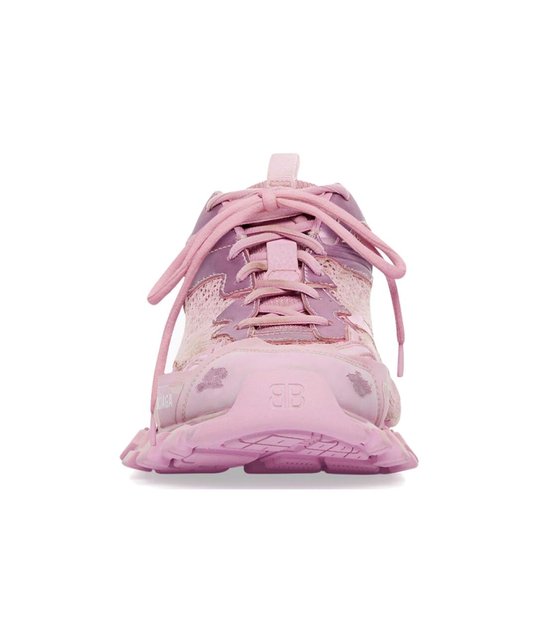 BALENCIAGA Розовые кроссовки, фото 3