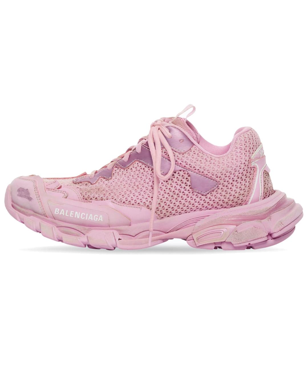 BALENCIAGA Розовые кроссовки, фото 2