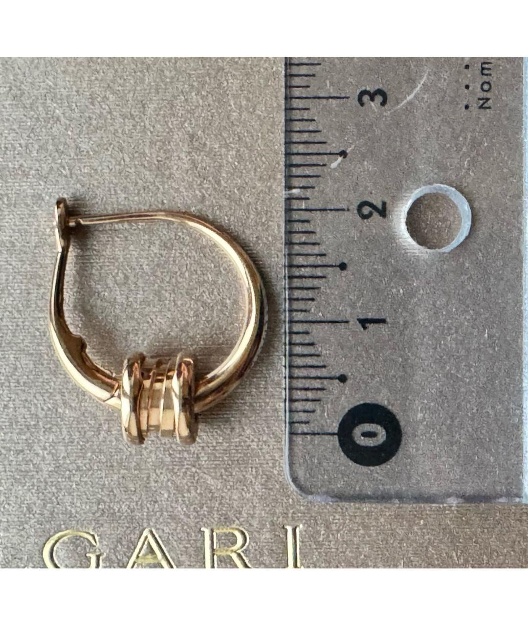 BVLGARI Золотые серьги из розового золота, фото 6