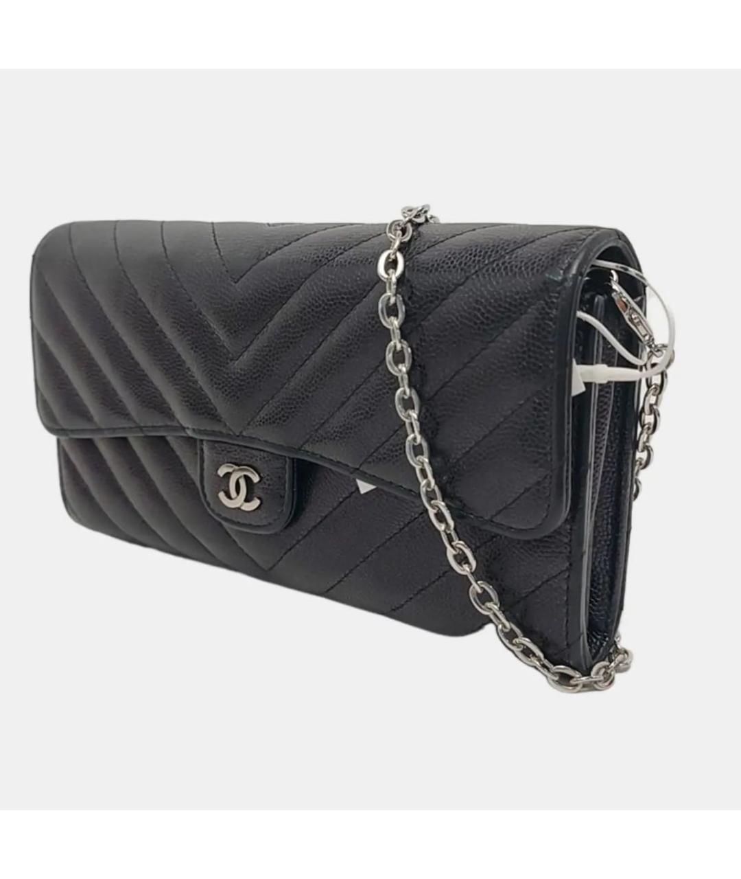 CHANEL Темно-синяя сумка через плечо, фото 3