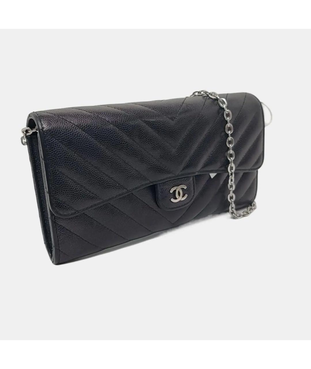 CHANEL Темно-синяя сумка через плечо, фото 4