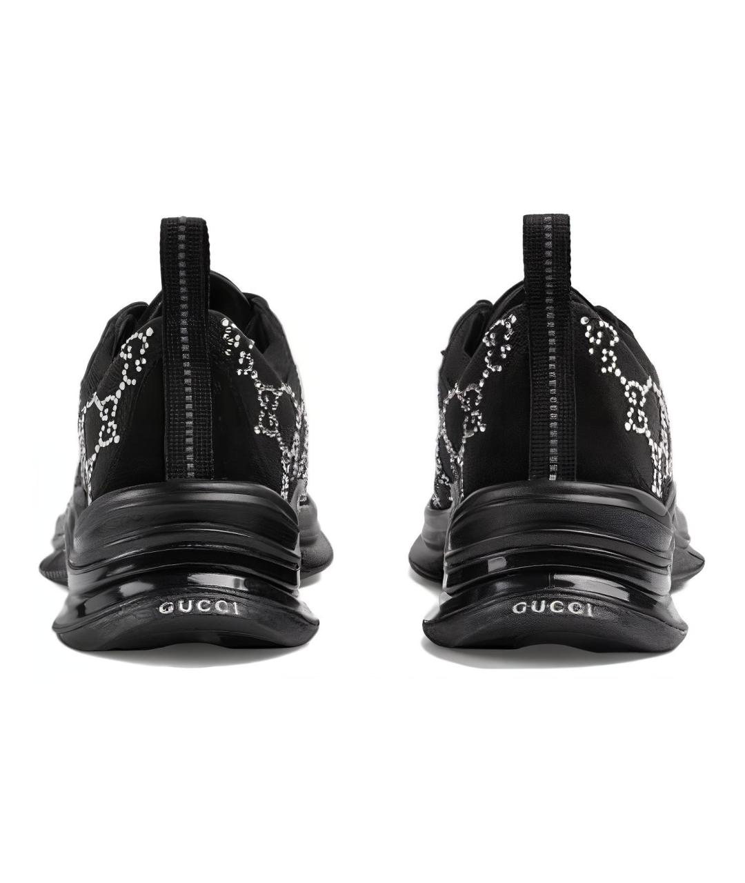 GUCCI Черные кроссовки, фото 4
