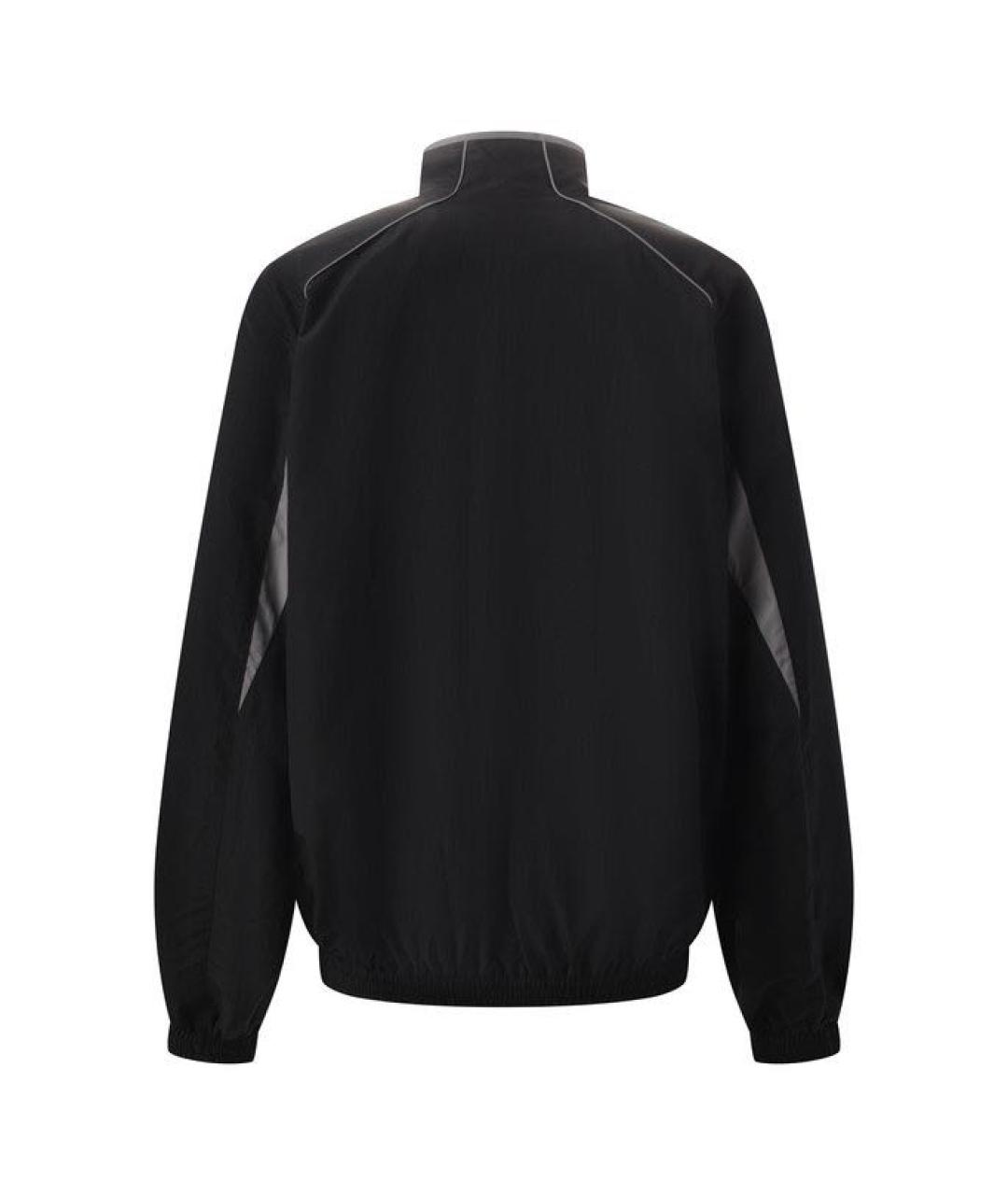 BALENCIAGA Черная полиэстеровая куртка, фото 2