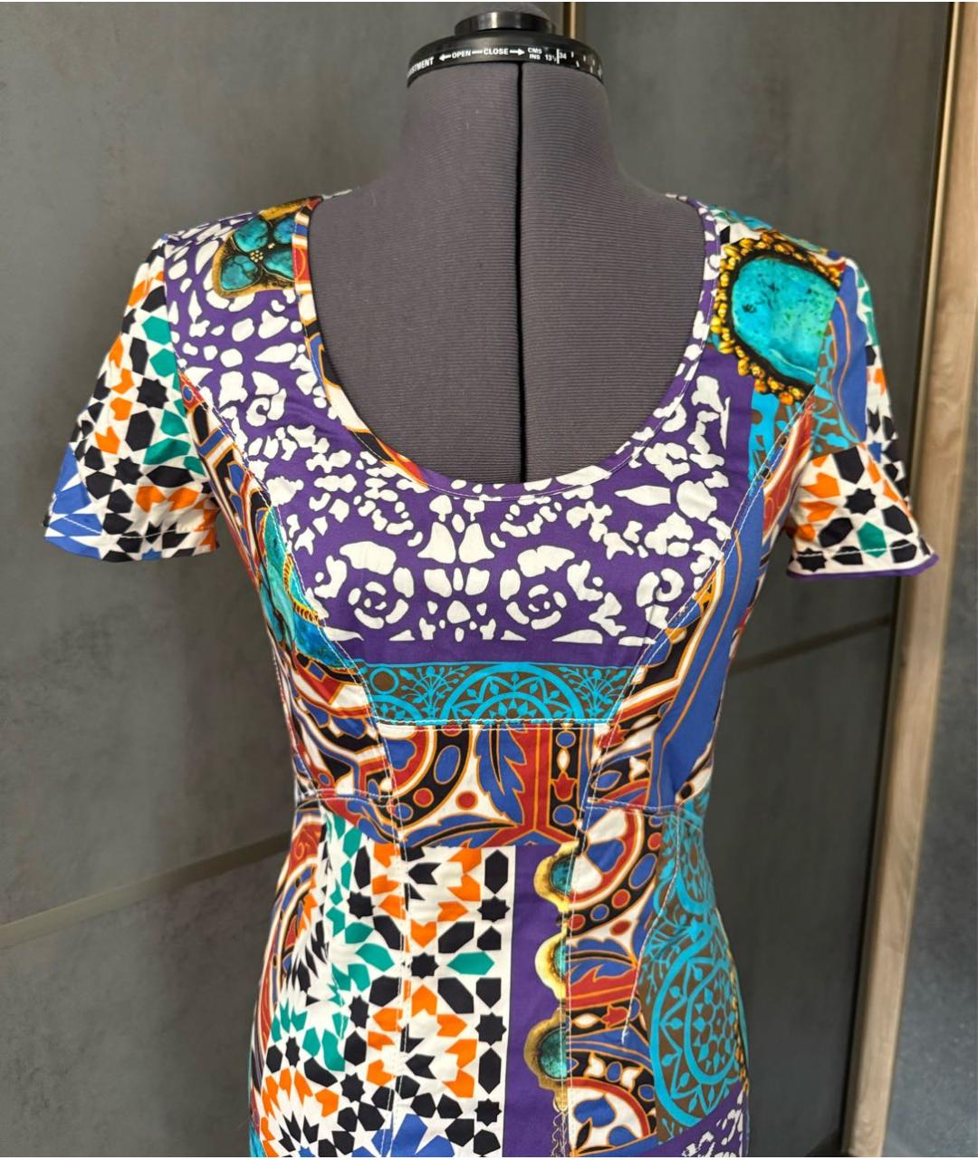 BLUMARINE Мульти повседневное платье, фото 6