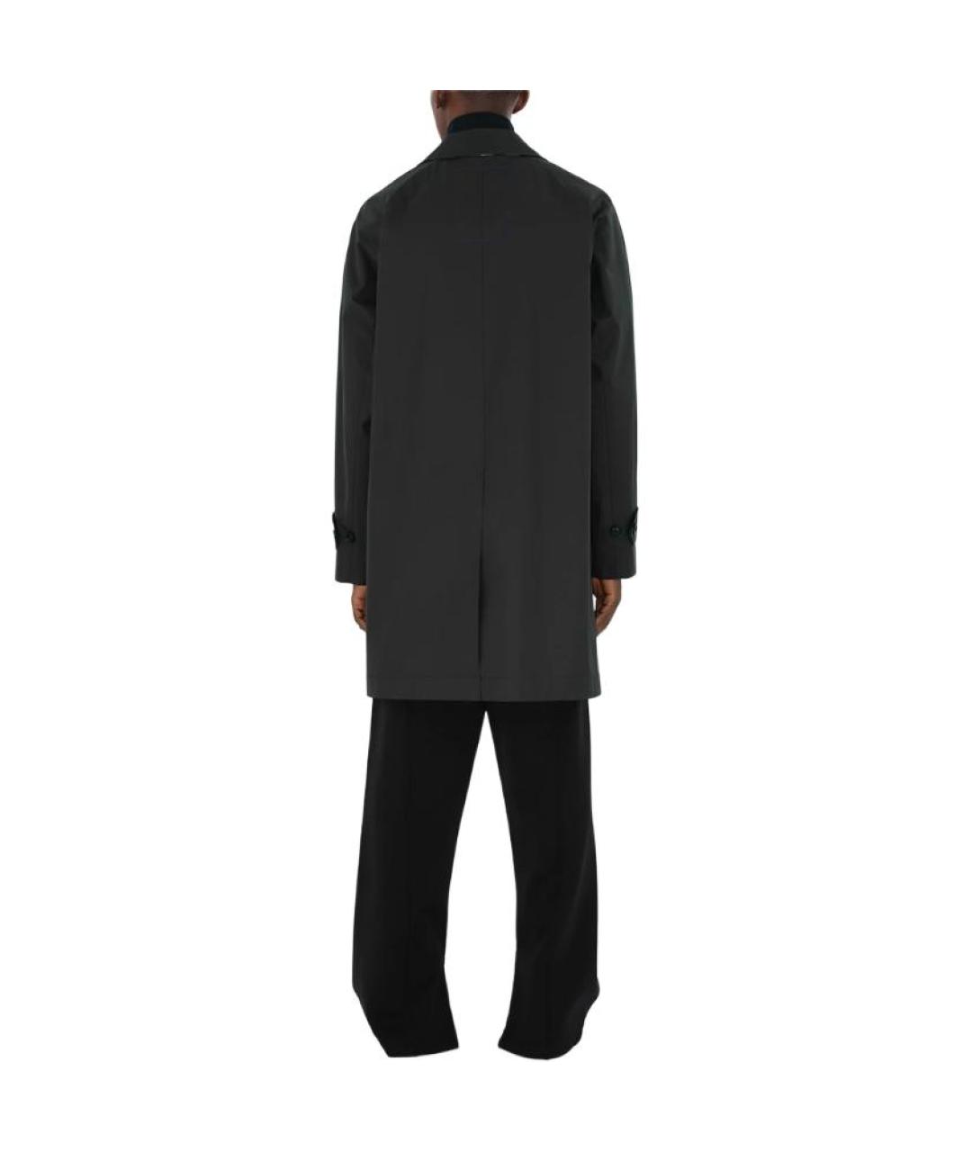 BURBERRY Черный тренч / плащ, фото 4