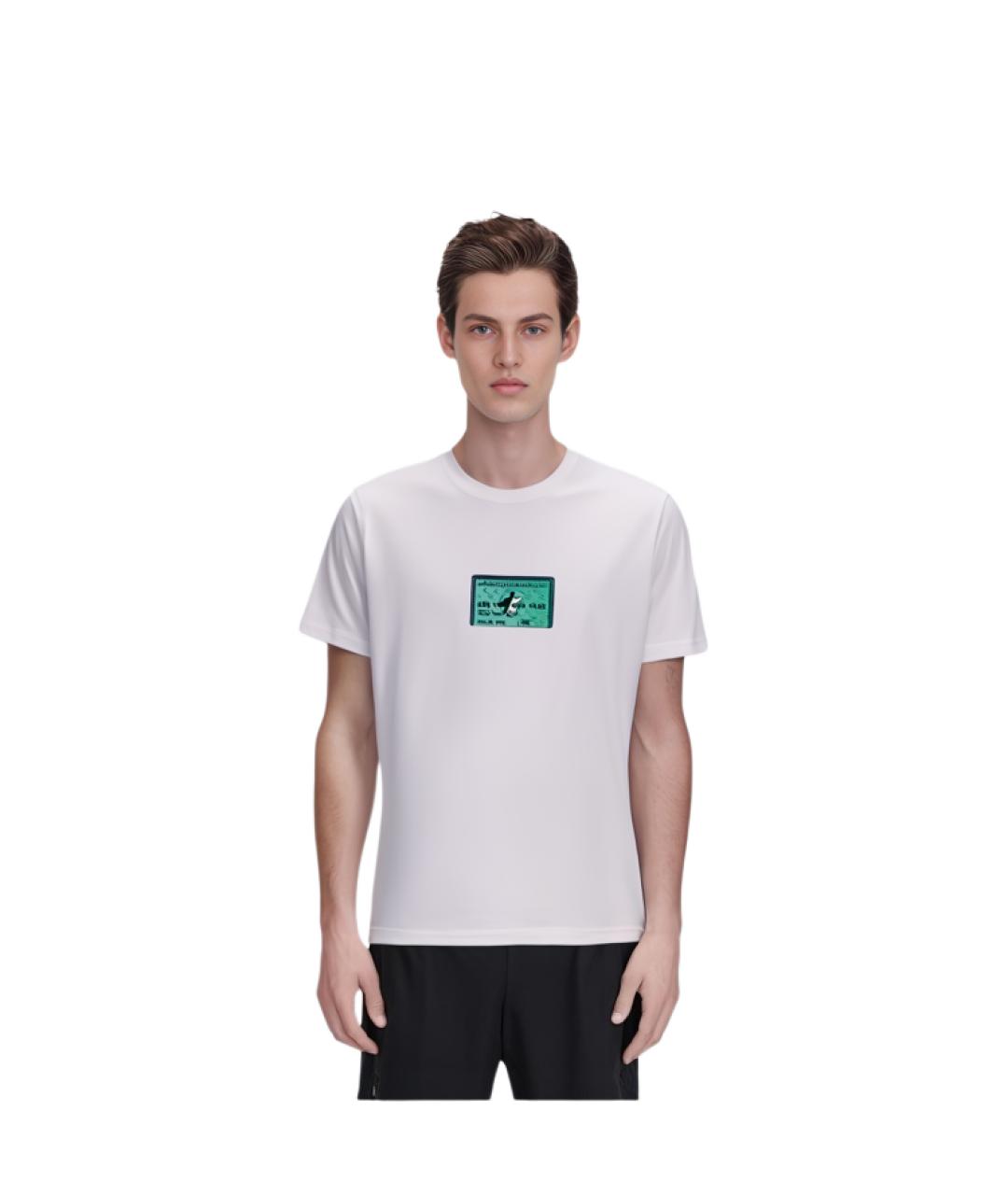 STUSSY Белая хлопковая футболка, фото 3