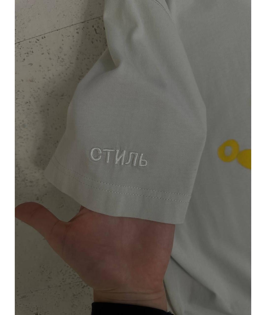 HERON PRESTON Серая хлопковая футболка, фото 7
