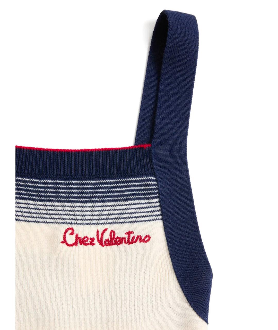 VALENTINO Бежевая майка, фото 7