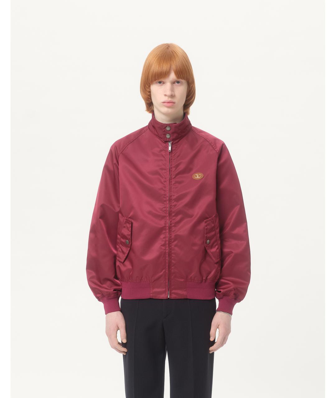 VALENTINO Бордовая куртка, фото 3