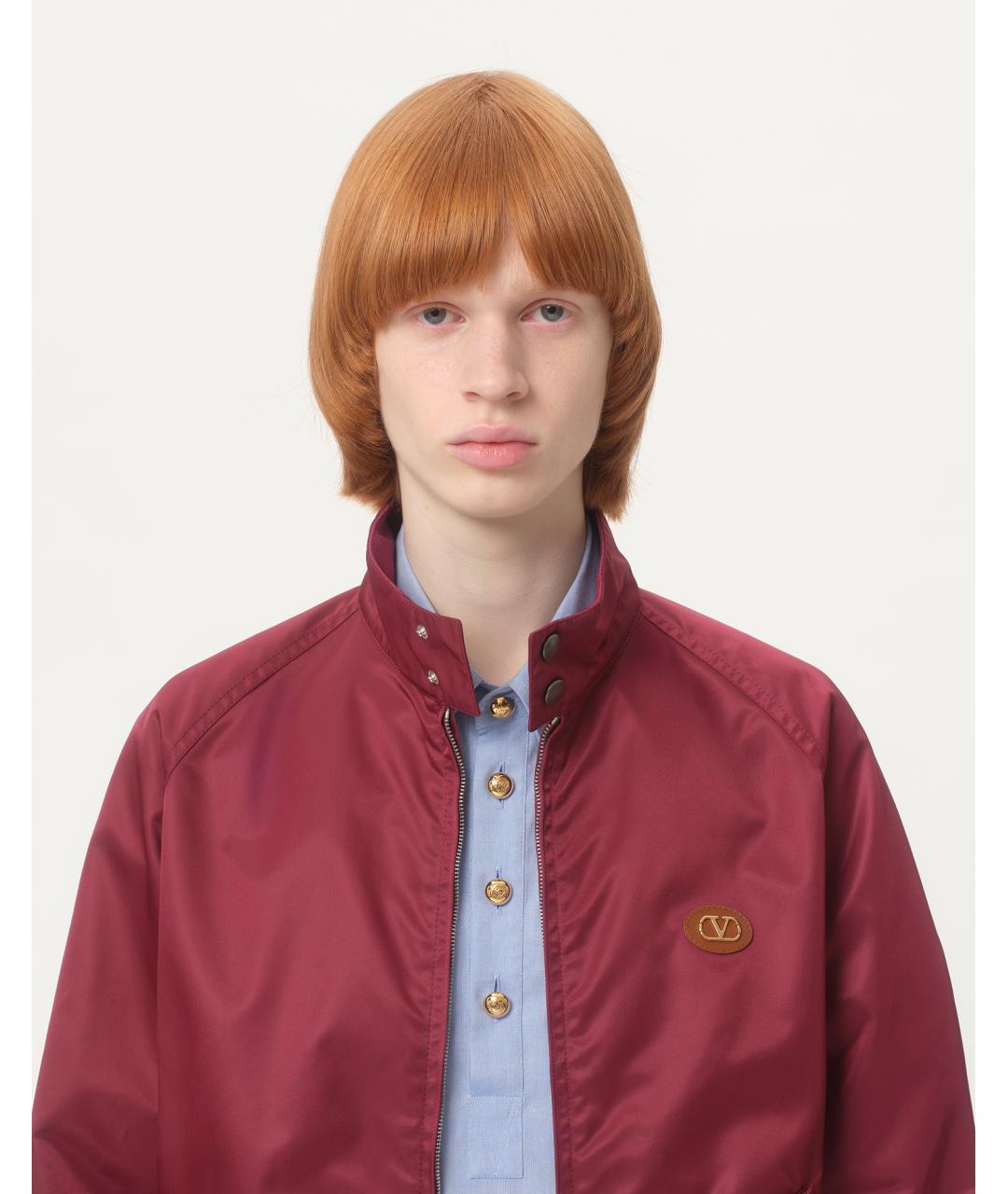 VALENTINO Бордовая куртка, фото 5