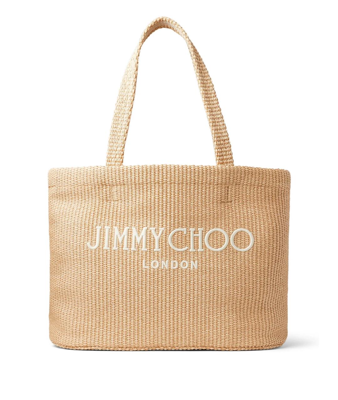 JIMMY CHOO Бежевая сумка тоут, фото 1