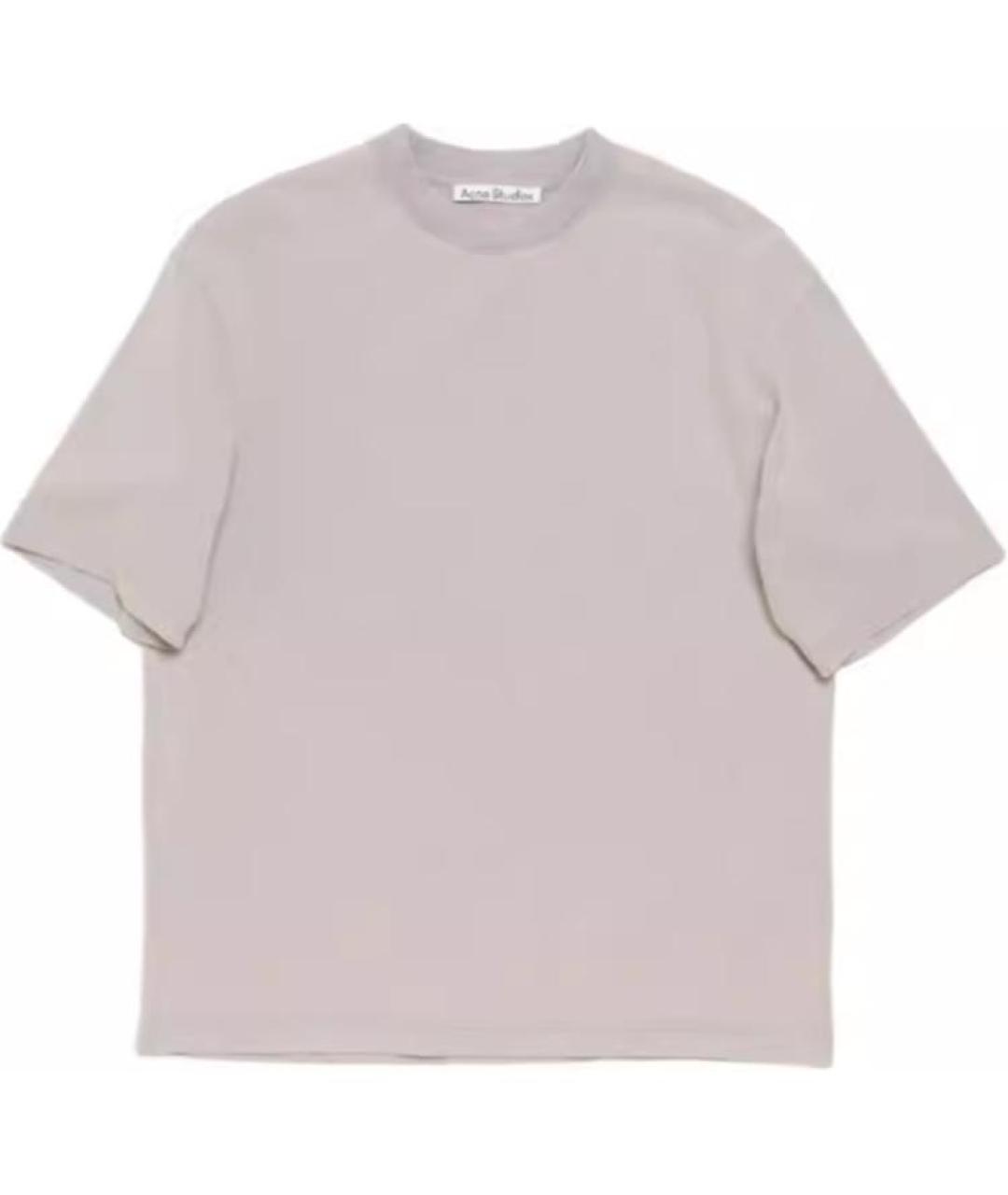 ACNE STUDIOS Белая хлопковая футболка, фото 1