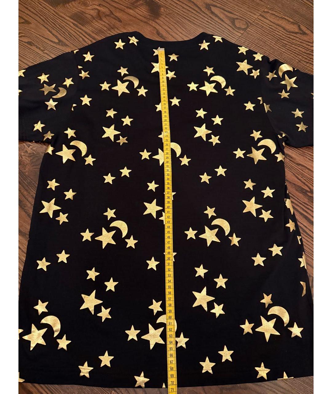 GUCCI Черная хлопковая футболка, фото 6