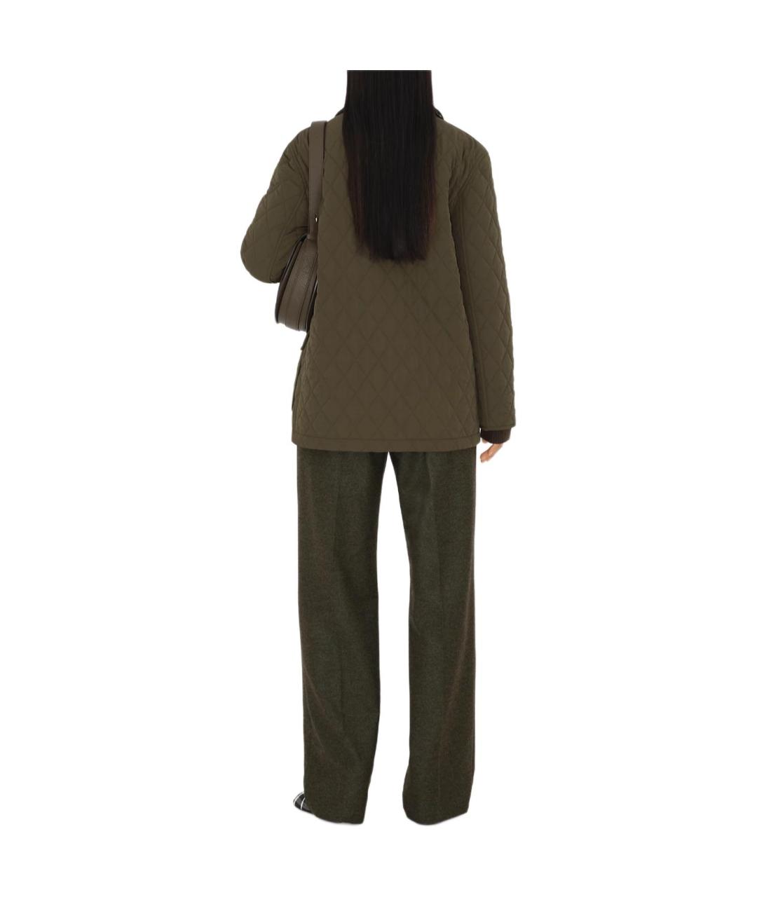 BURBERRY Хаки пуховик, фото 4