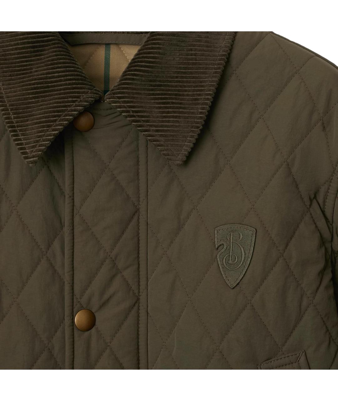 BURBERRY Хаки пуховик, фото 6