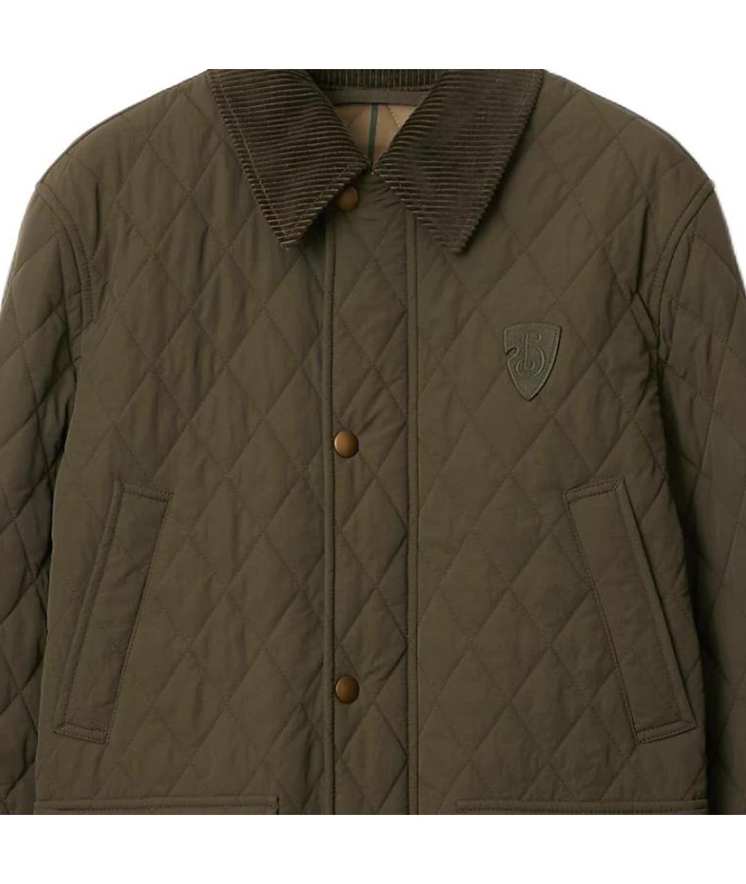 BURBERRY Хаки пуховик, фото 5