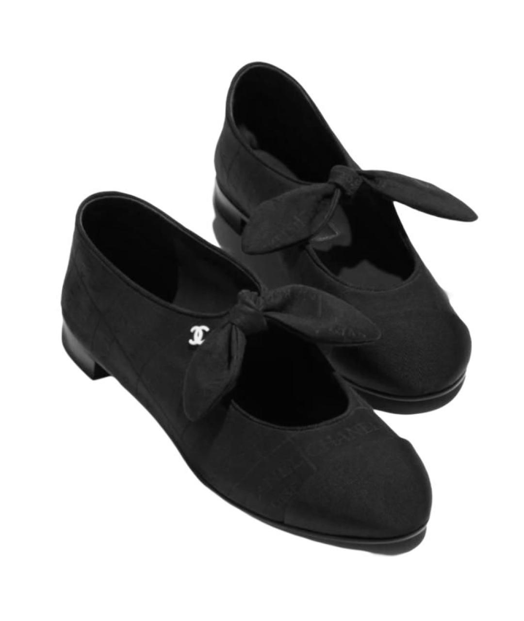 CHANEL Черные туфли, фото 3