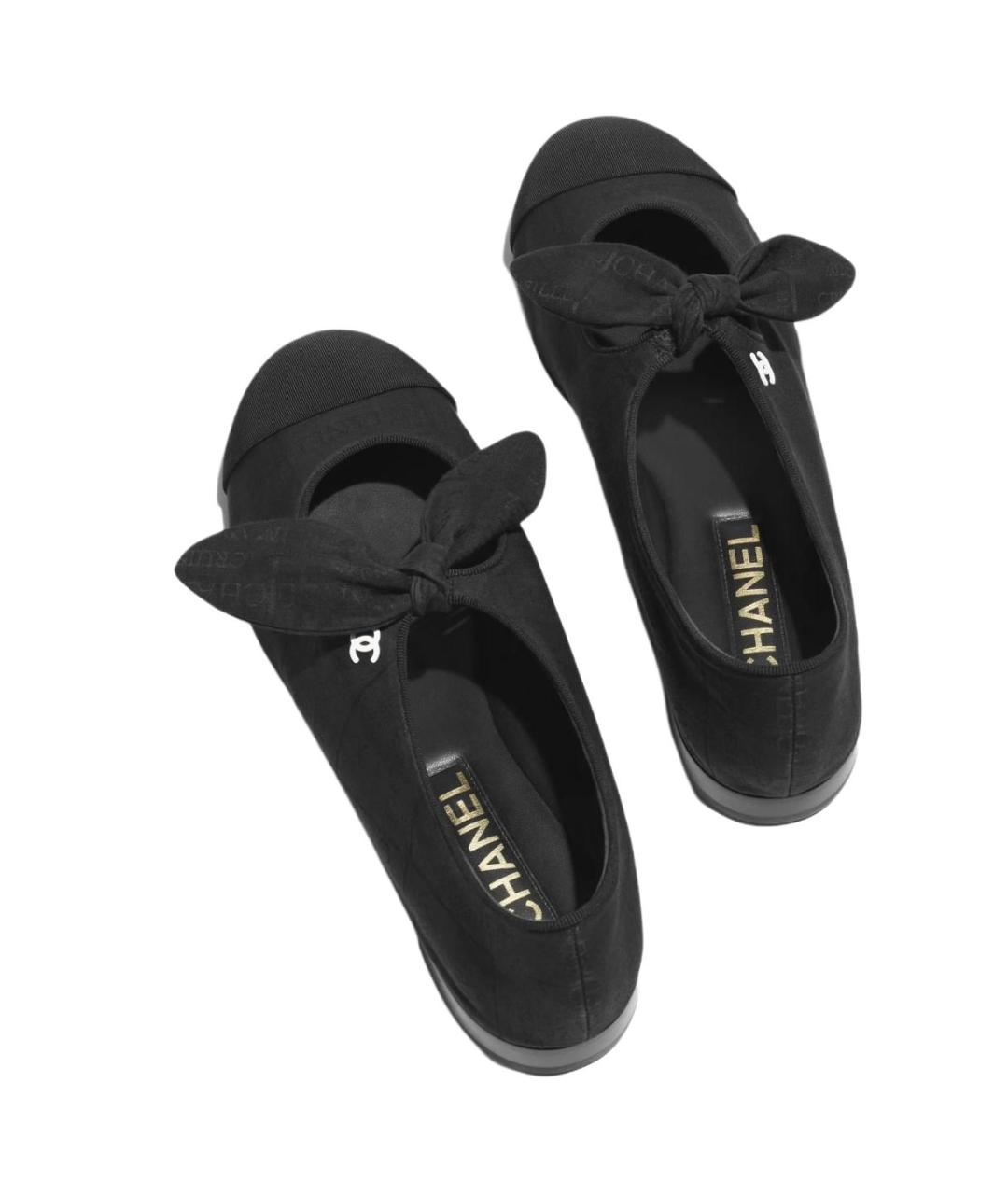 CHANEL Черные туфли, фото 4