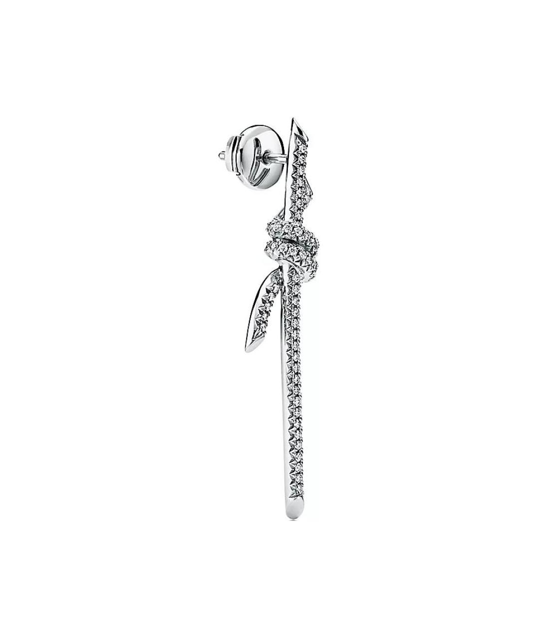 TIFFANY&CO Серьги из белого золота, фото 2