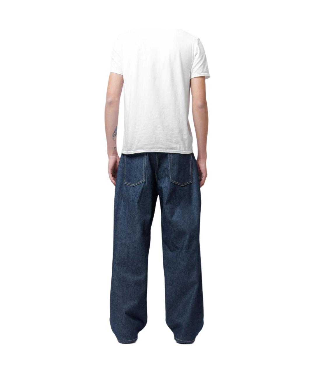 ACNE STUDIOS Синие прямые джинсы, фото 5
