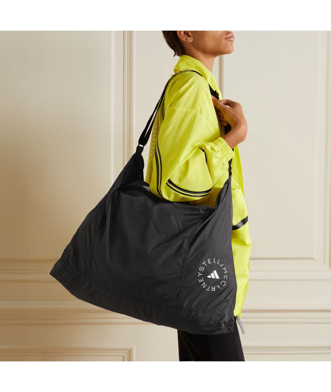 ADIDAS BY STELLA MCCARTNEY Черная дорожная/спортивная сумка, фото 3