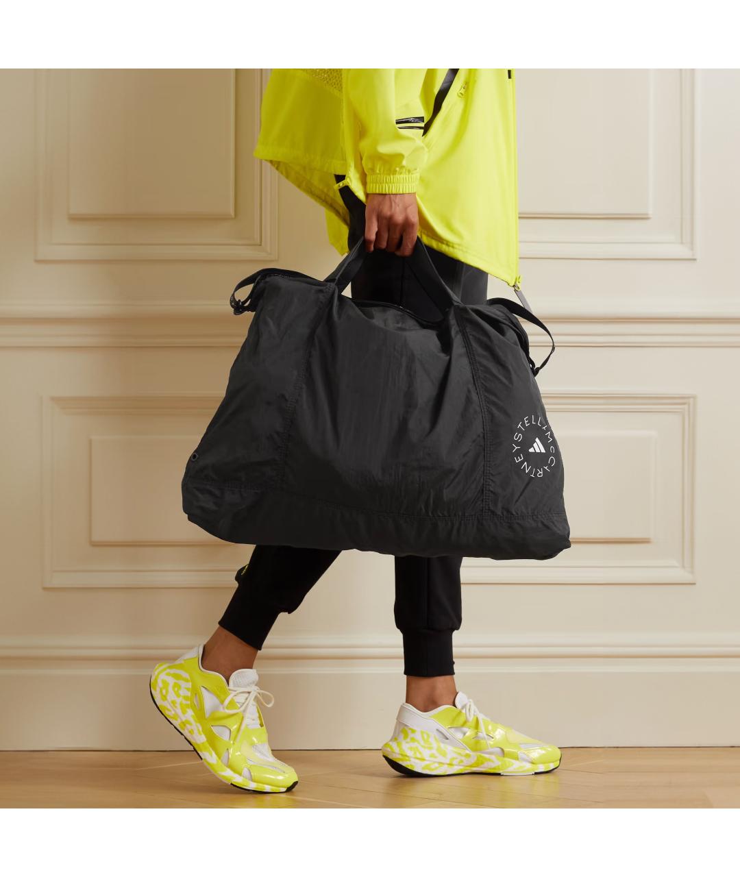 ADIDAS BY STELLA MCCARTNEY Черная дорожная/спортивная сумка, фото 2