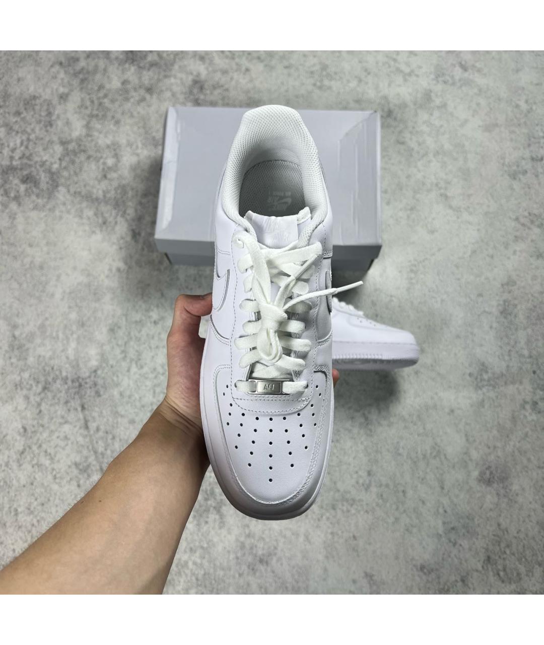 NIKE Белые низкие кроссовки / кеды, фото 5