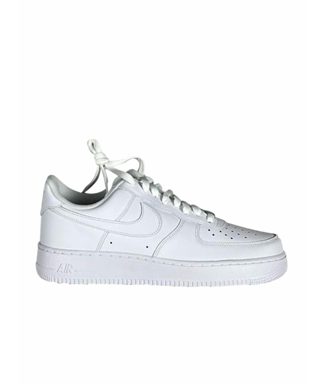 NIKE Белые низкие кроссовки / кеды, фото 1