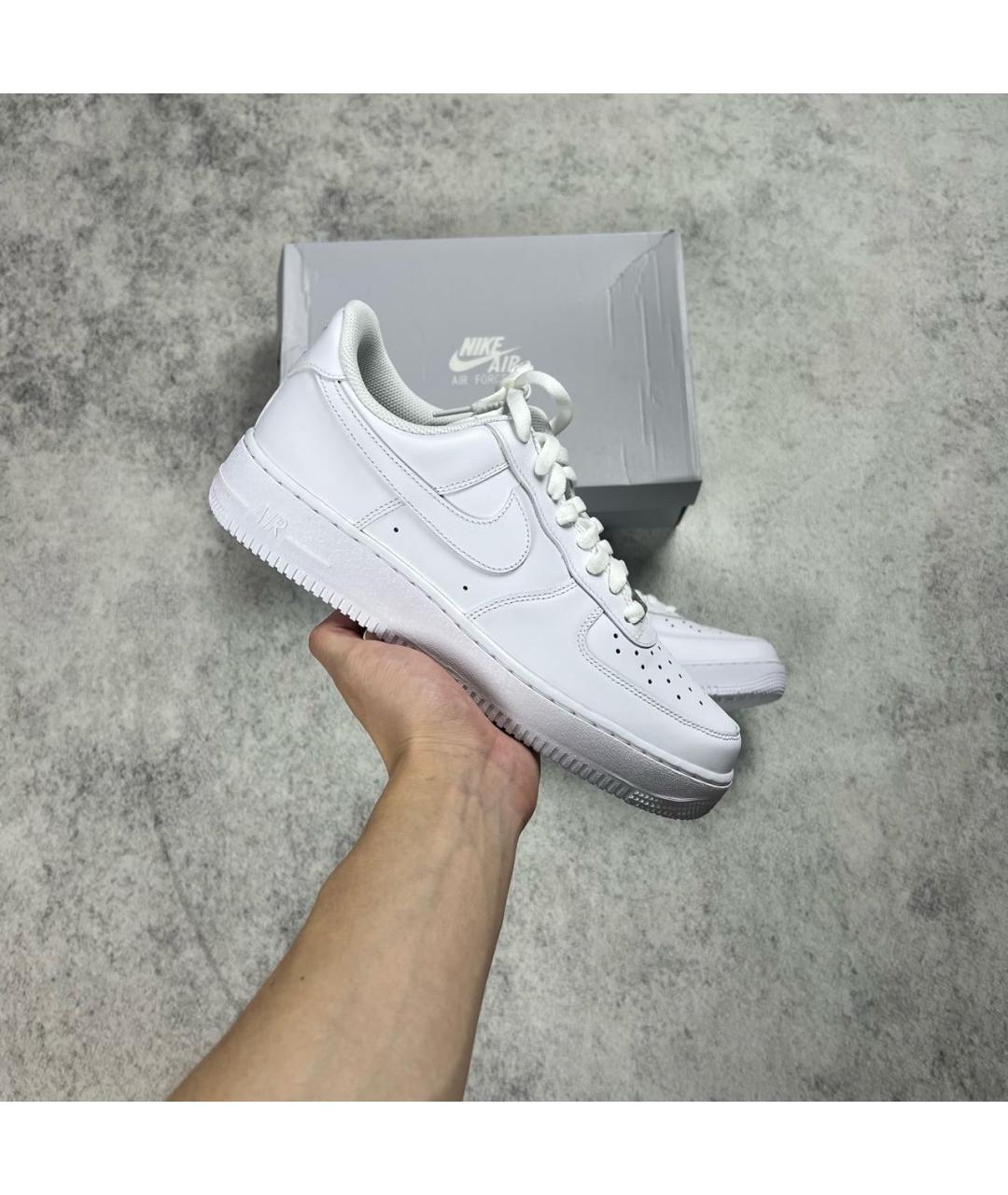 NIKE Белые низкие кроссовки / кеды, фото 4