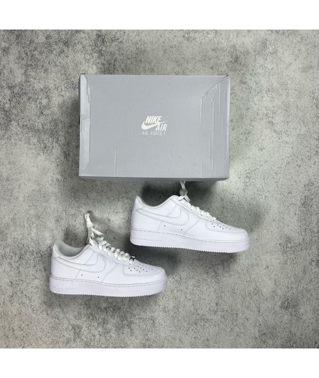 NIKE Белые низкие кроссовки / кеды, фото 3