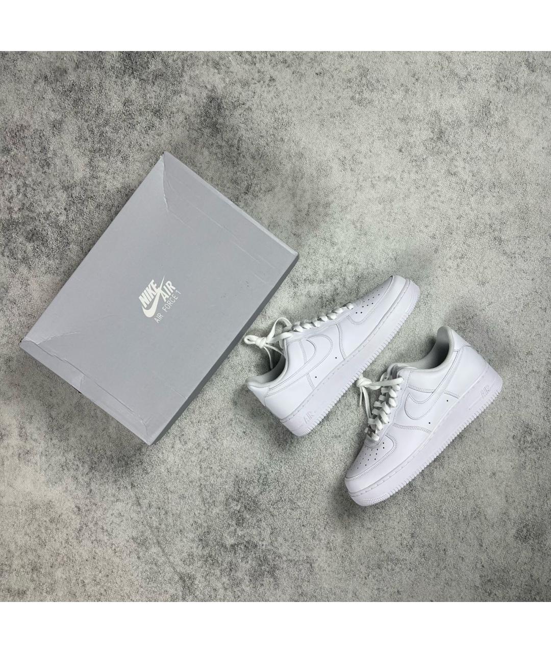 NIKE Белые низкие кроссовки / кеды, фото 6