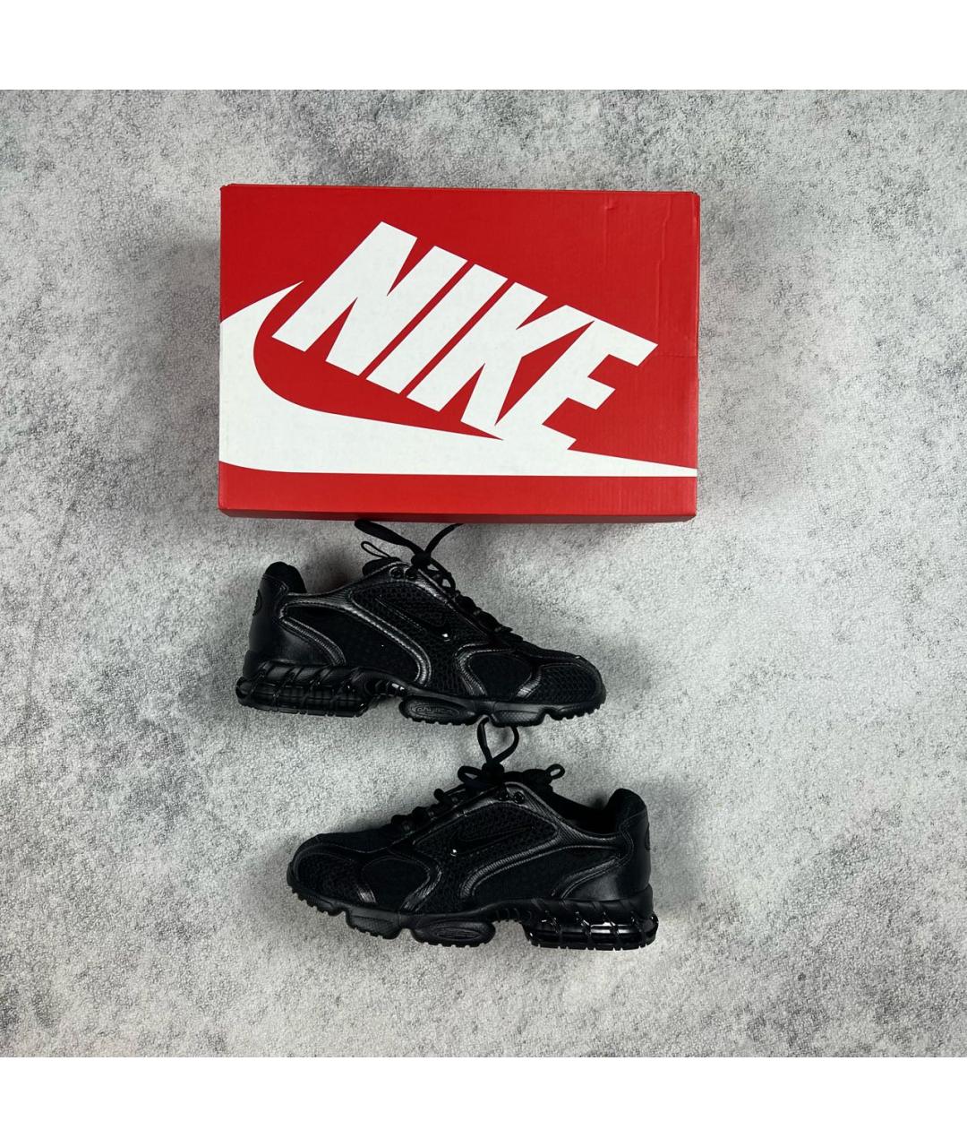 NIKE Черные низкие кроссовки / кеды, фото 2