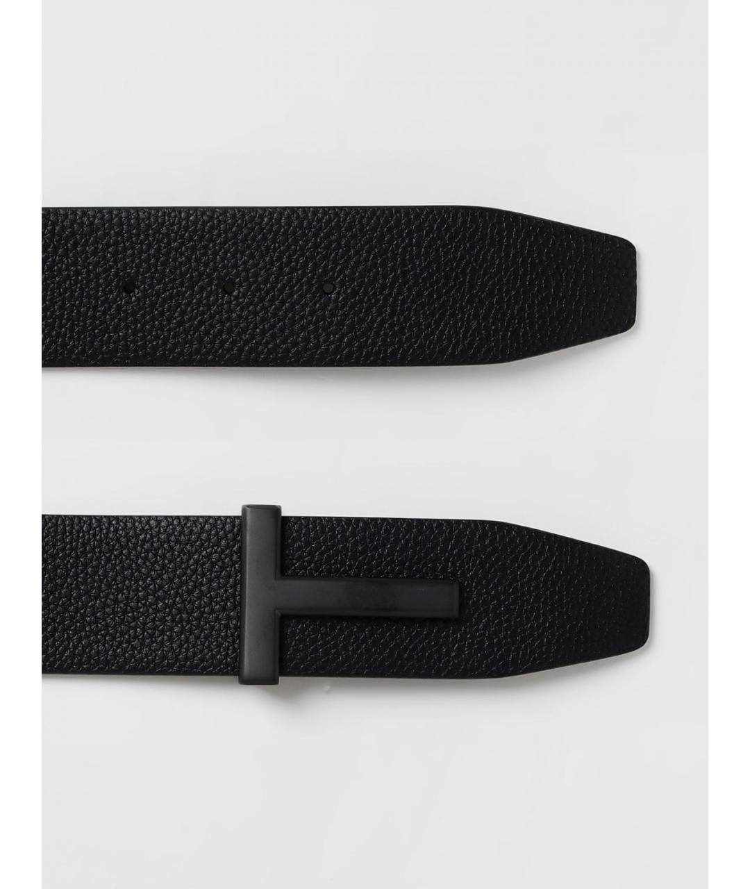 TOM FORD Черный ремень, фото 2