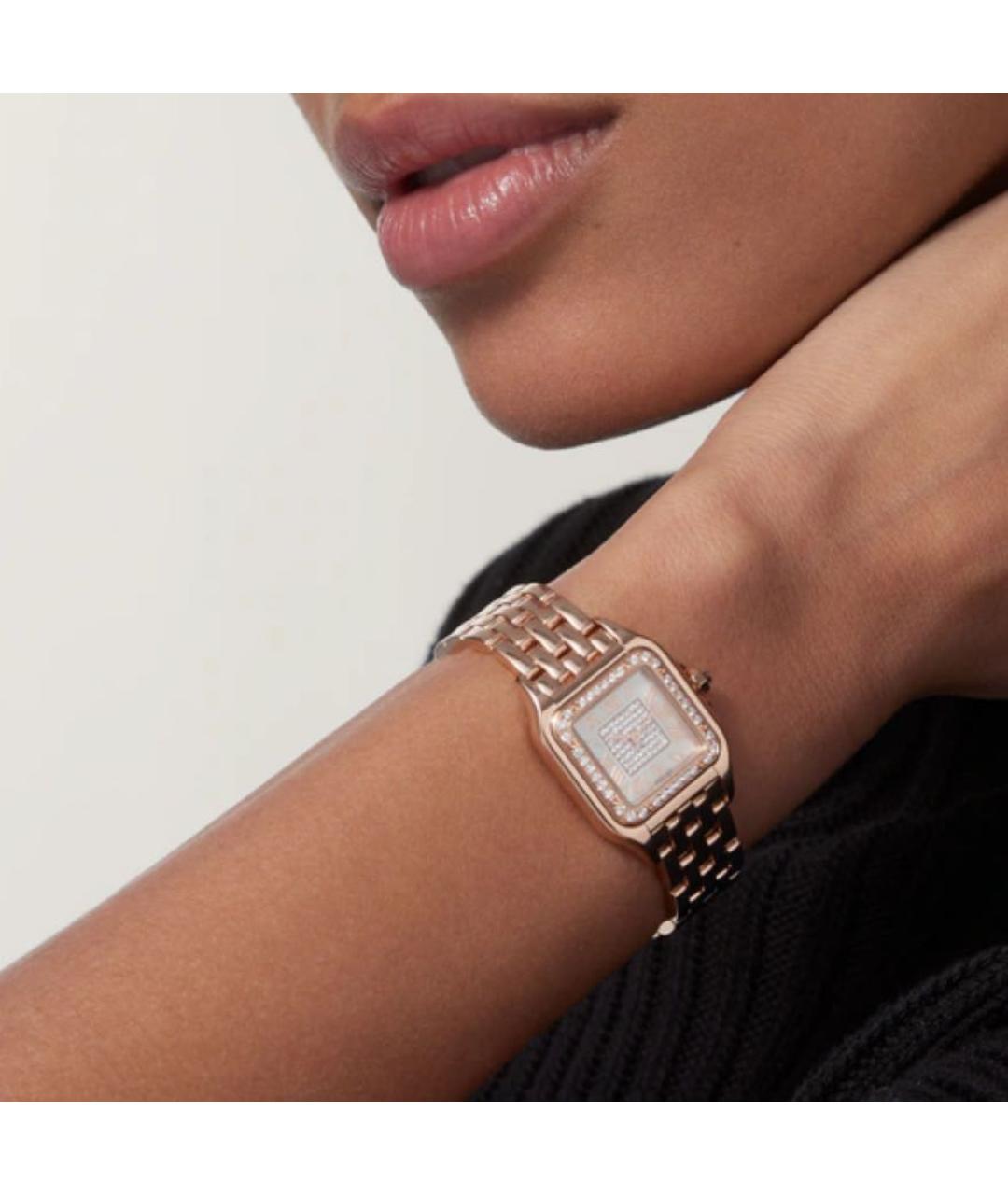 CARTIER Розовые часы из розового золота, фото 3