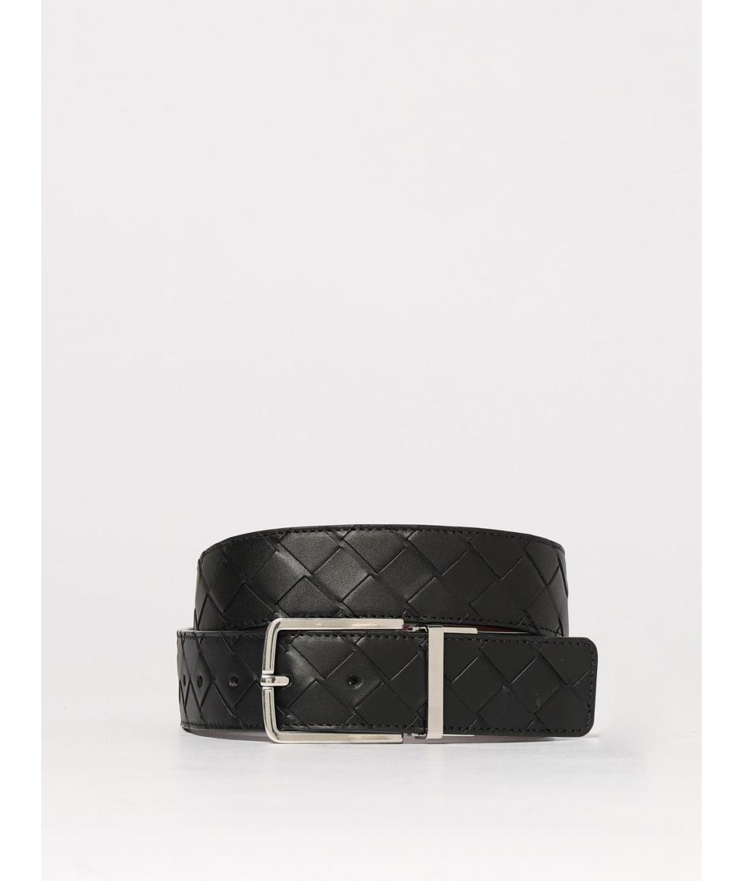 BOTTEGA VENETA Черный ремень, фото 4