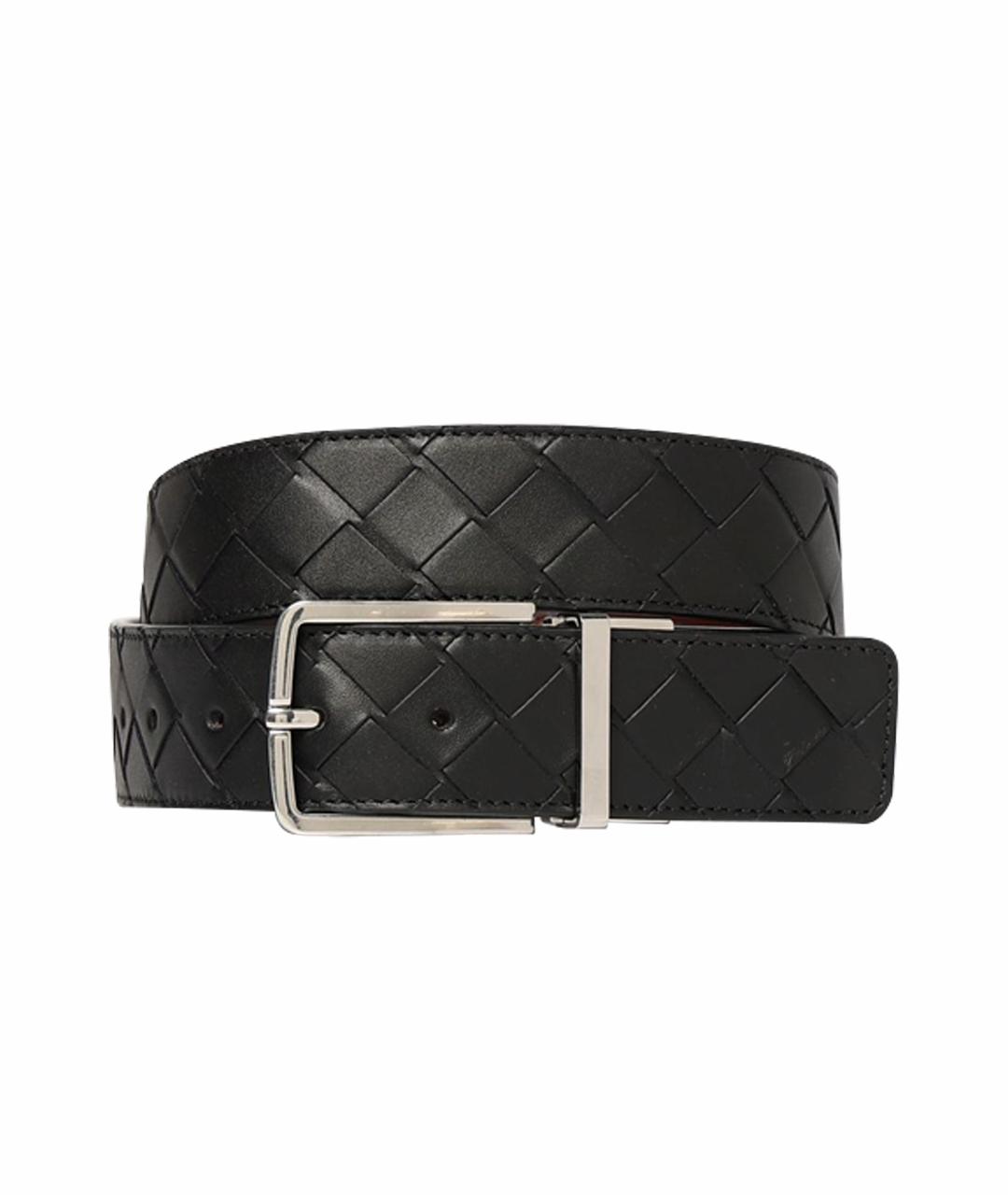 BOTTEGA VENETA Черный ремень, фото 1