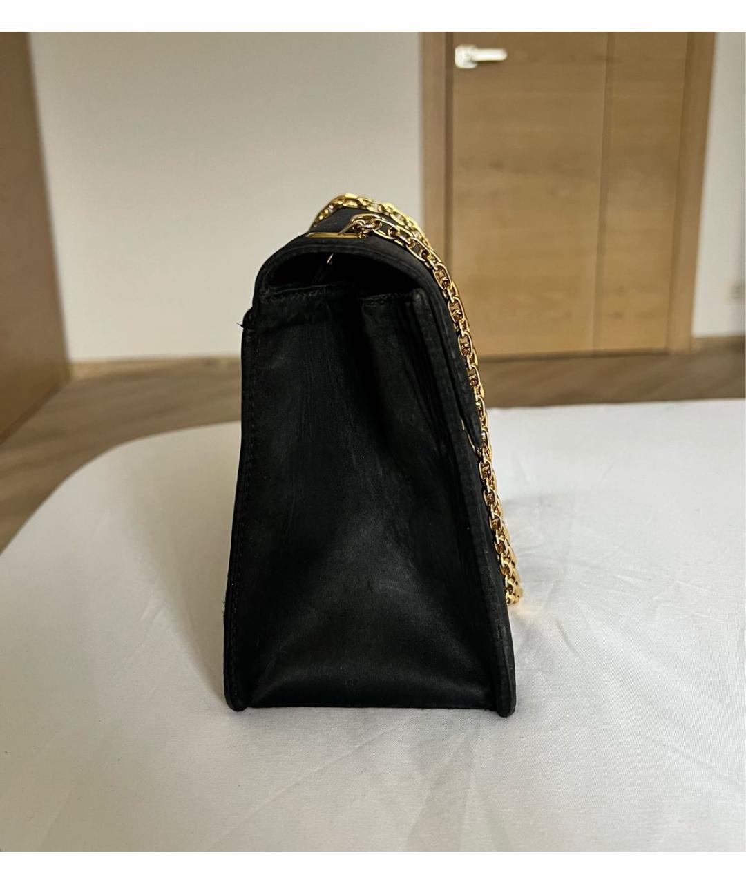 CHANEL Черная сумка через плечо, фото 4