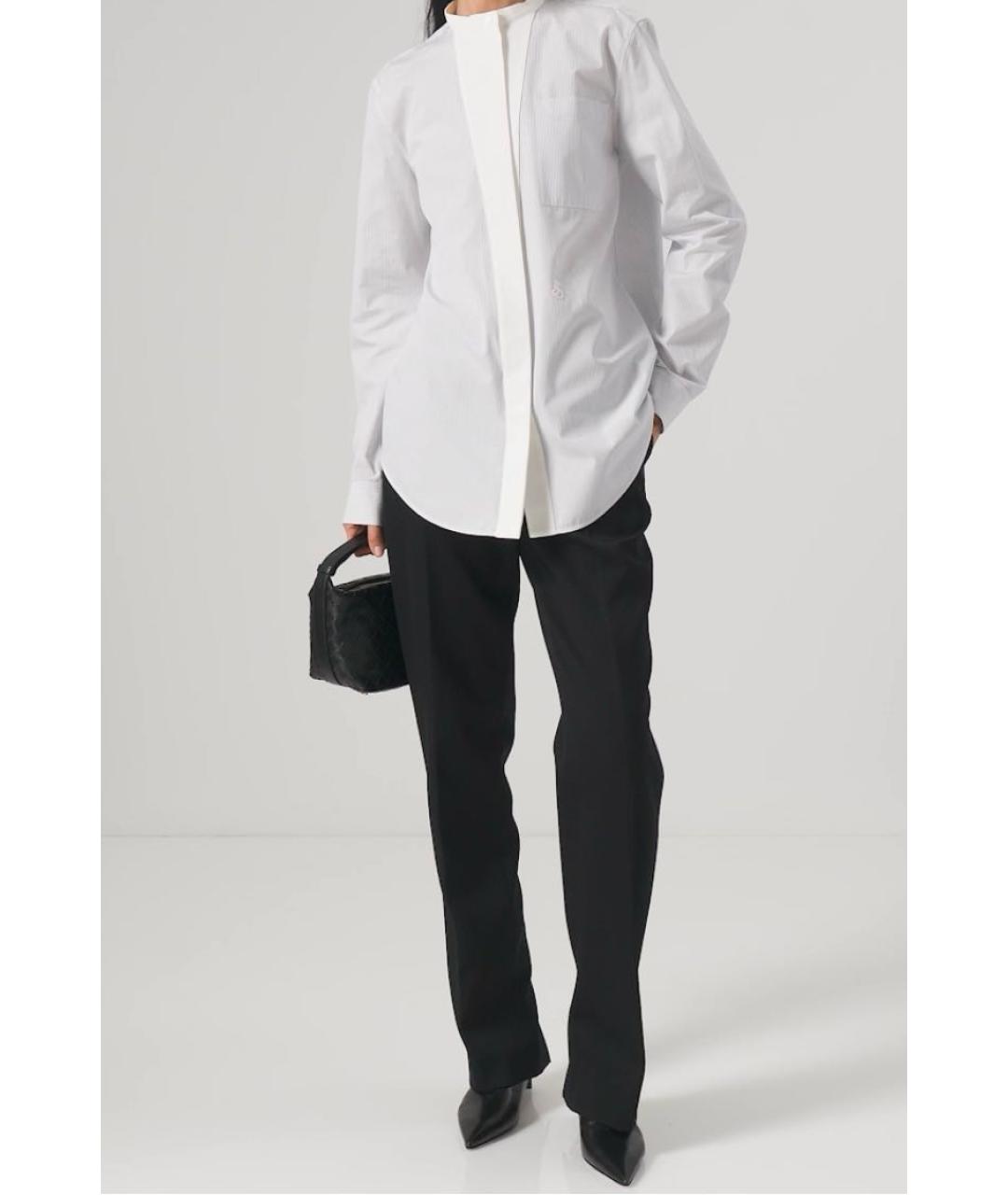 JIL SANDER Голубая хлопковая рубашка, фото 5