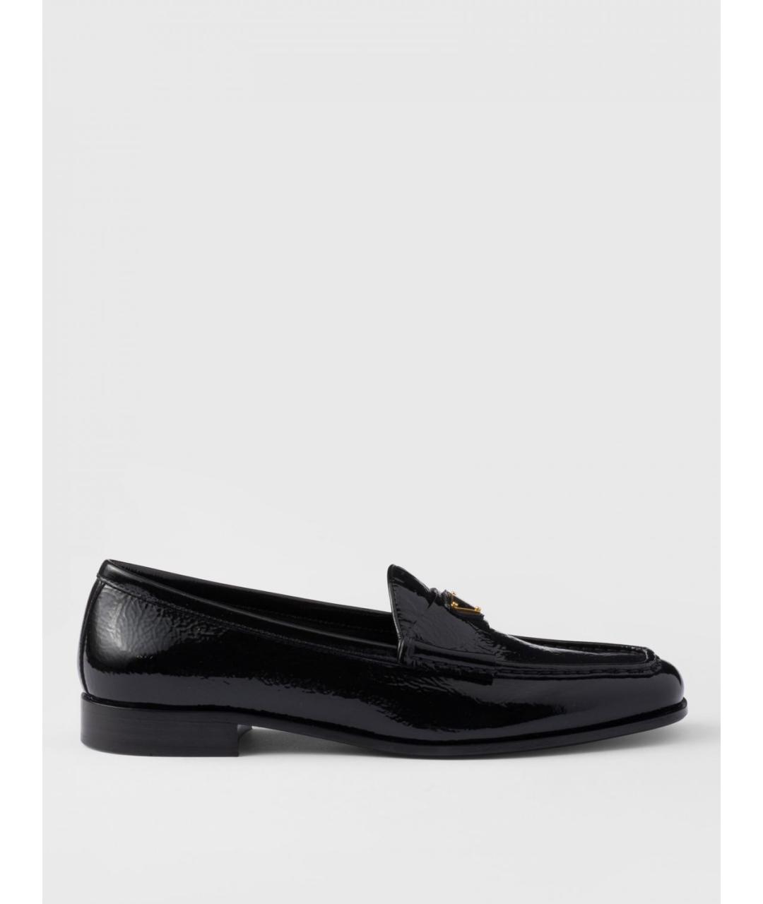 PRADA Черные лоферы, фото 4
