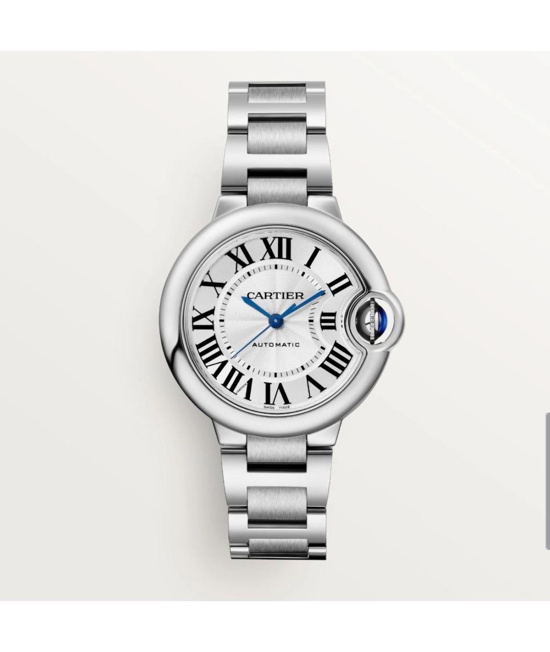 CARTIER Серебряные часы, фото 4