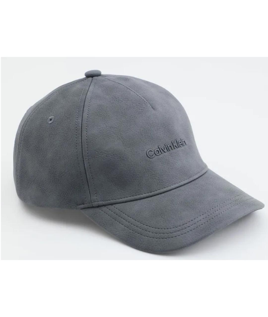 CALVIN KLEIN Серая кепка/бейсболка, фото 3