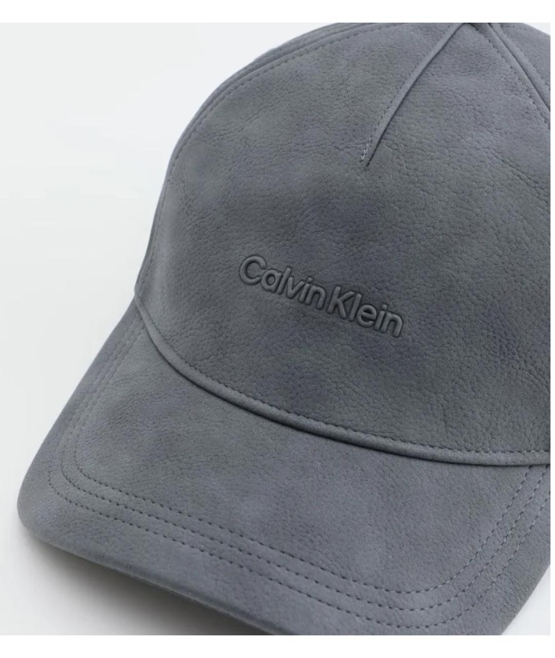 CALVIN KLEIN Серая кепка/бейсболка, фото 2
