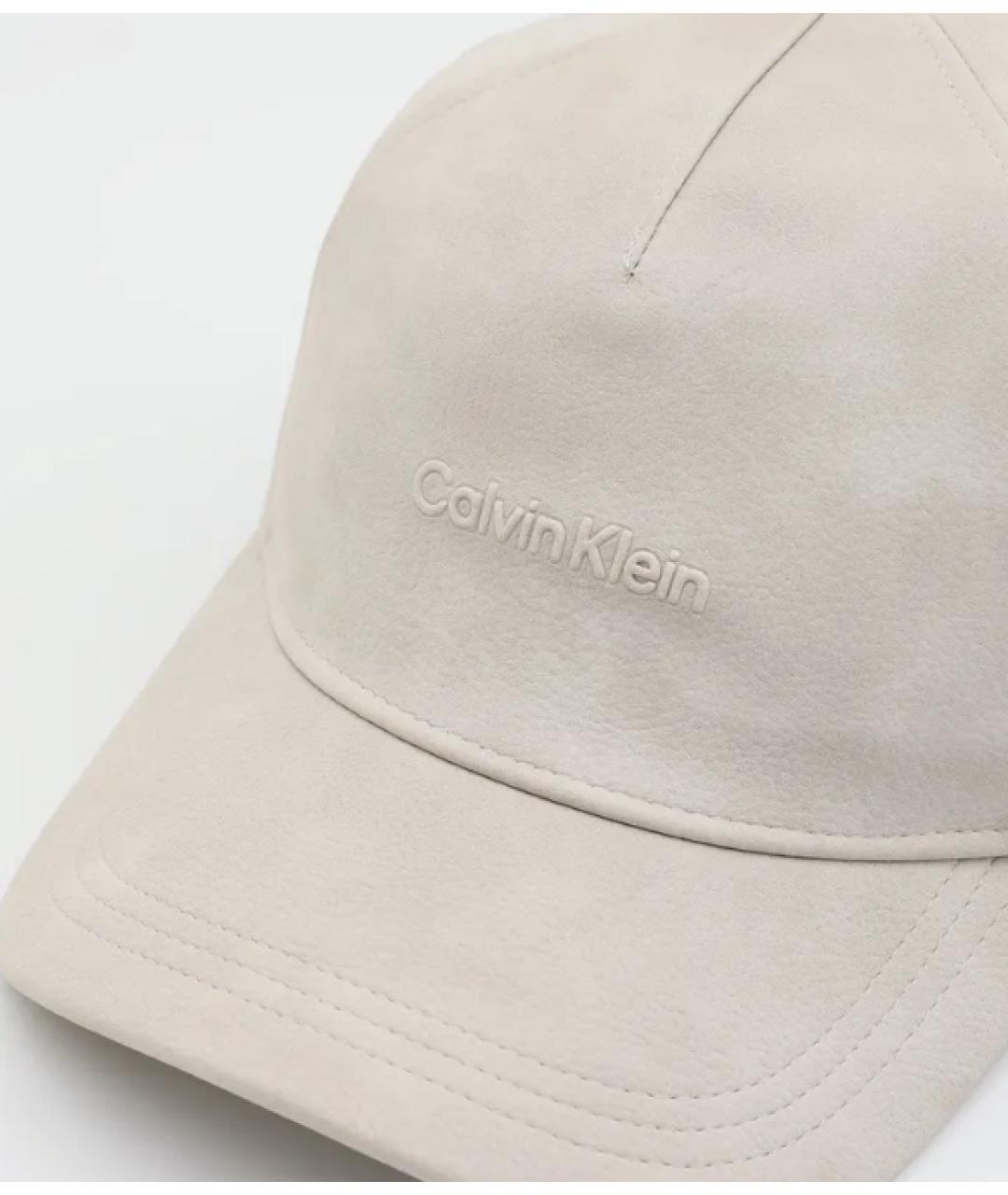CALVIN KLEIN Белая кепка/бейсболка, фото 2