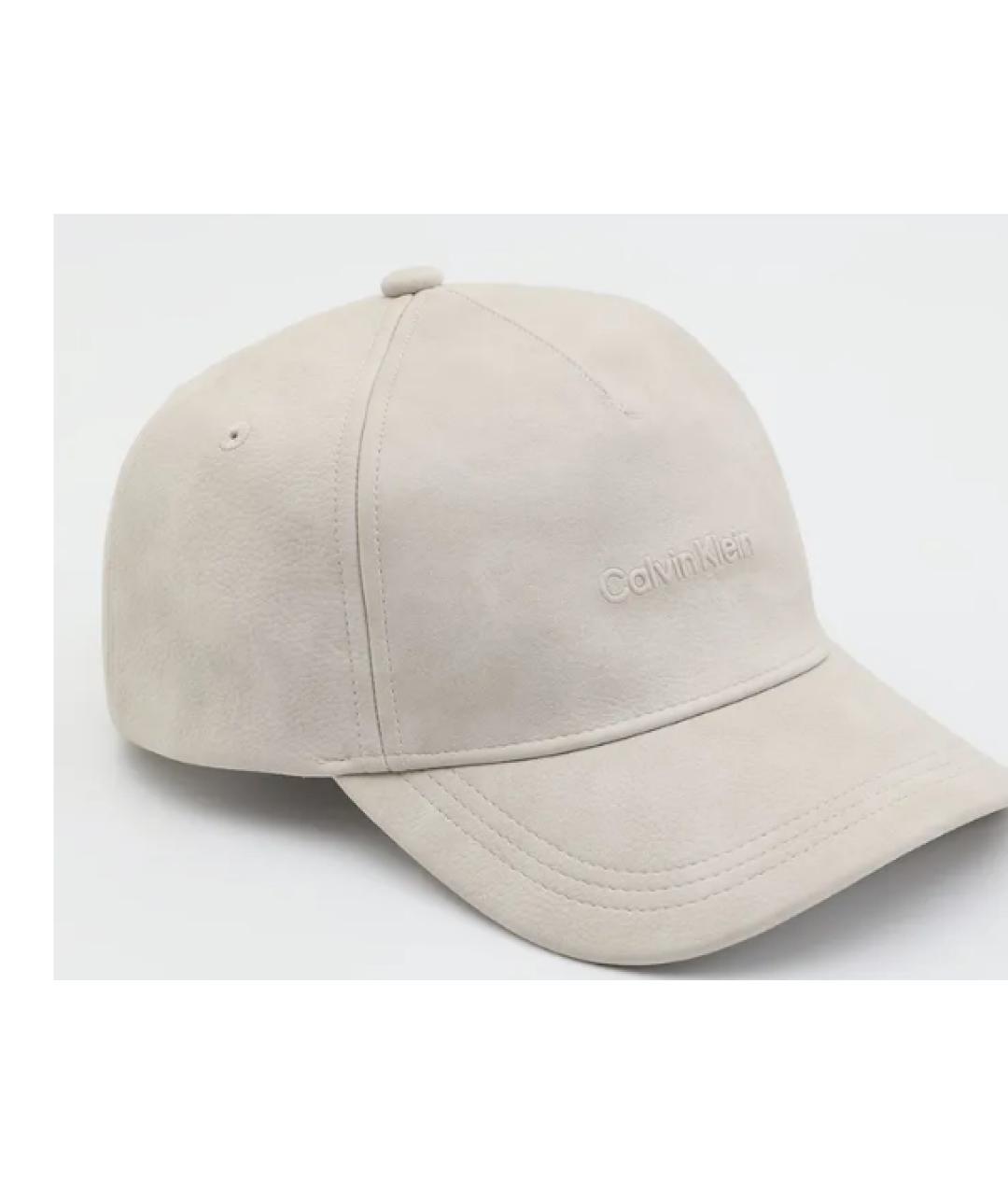 CALVIN KLEIN Белая кепка/бейсболка, фото 3