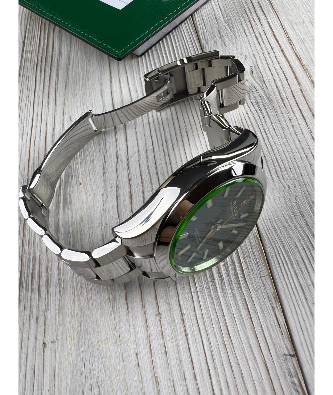 ROLEX Темно-синие часы, фото 5