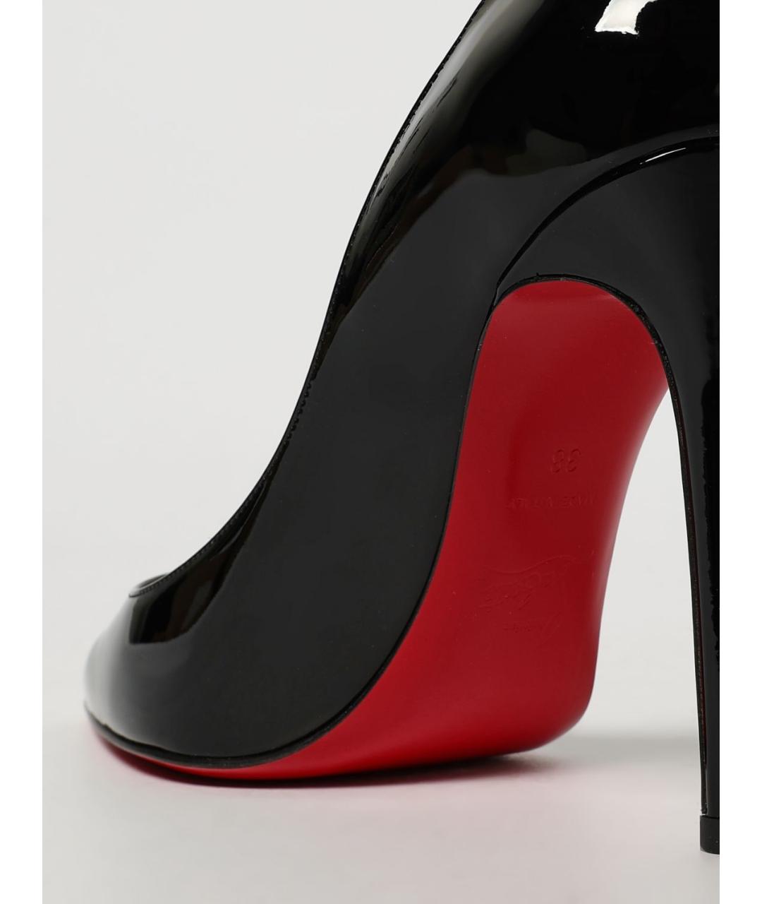 CHRISTIAN LOUBOUTIN Черные туфли, фото 4