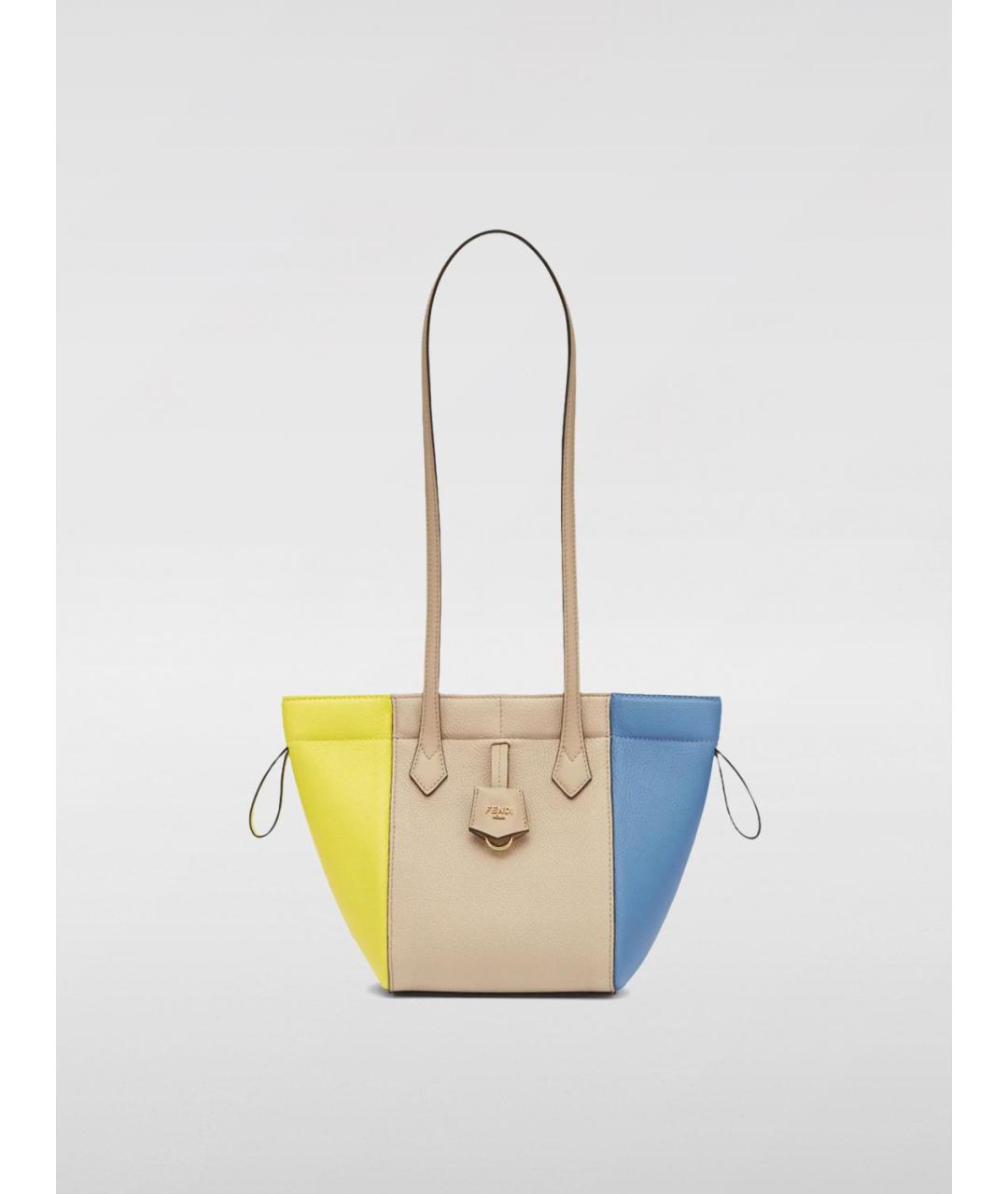 FENDI Мульти кожаная сумка тоут, фото 5