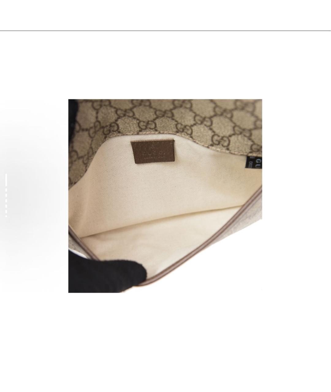GUCCI Коричневая сумка на плечо, фото 5